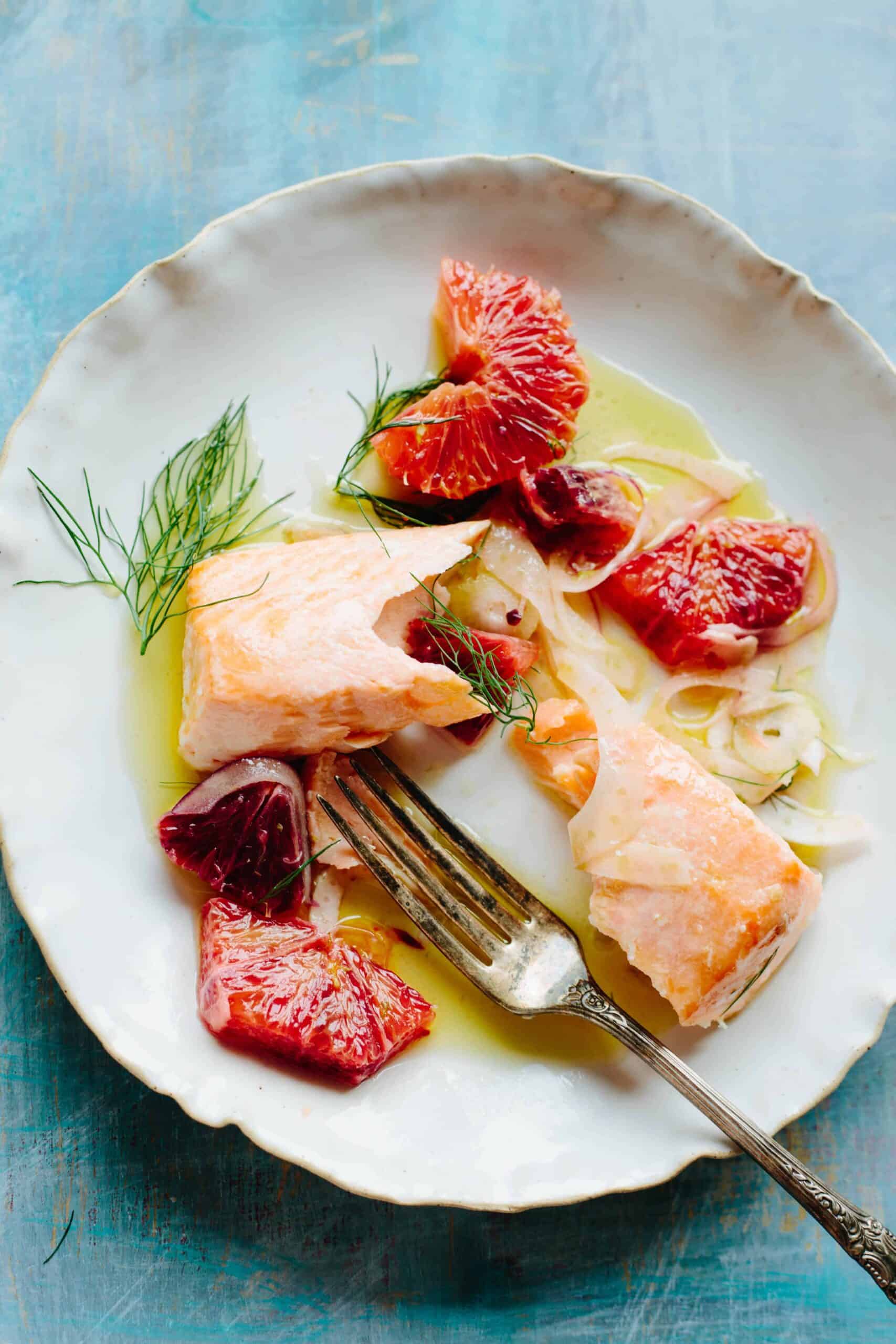 Slow Roasted Salmon With Orange And Fennel Story 