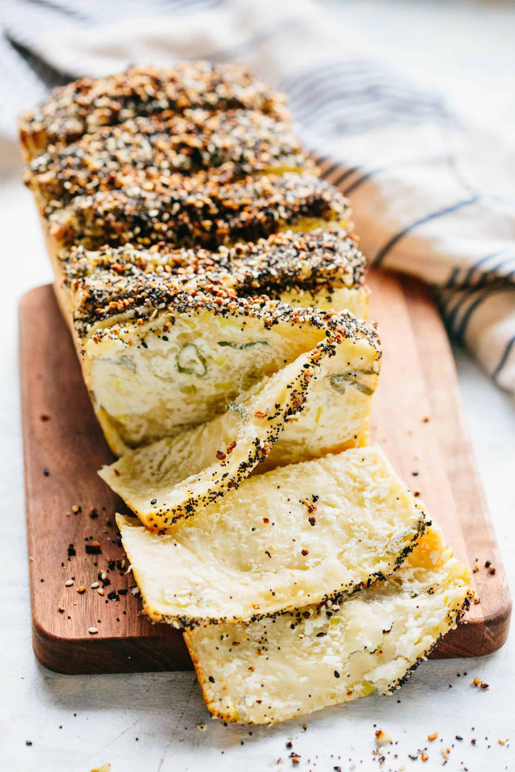 Everything Bagel Pull Apart Bread Story 