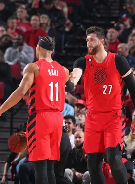 Jusuf Nurkic And Josh Hart Out Against Toronto Raptors 