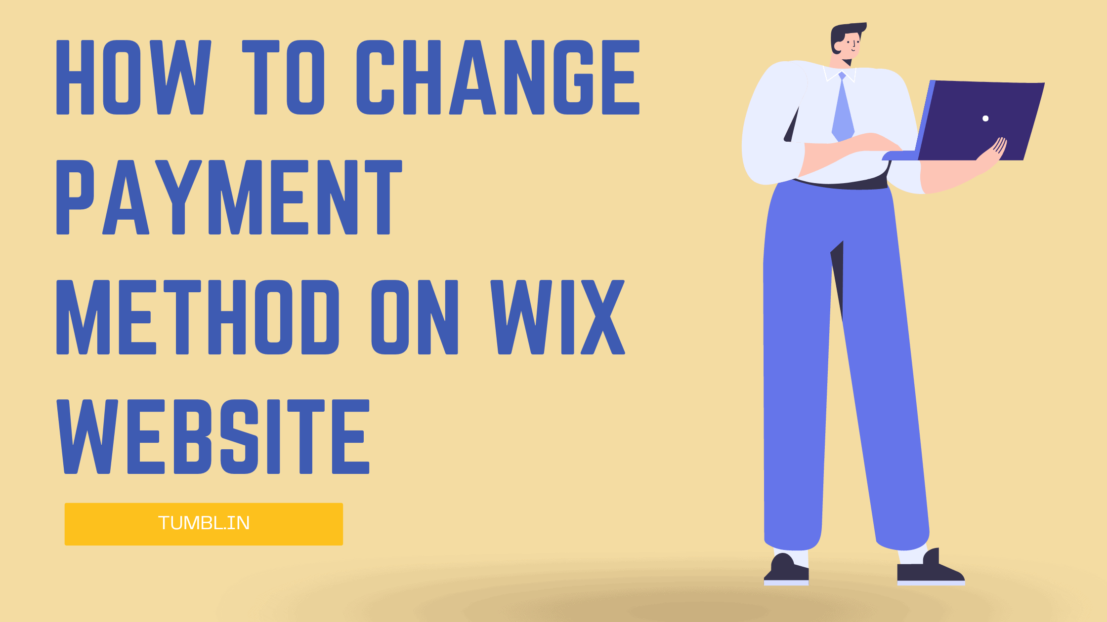 how to change payment method on wix website