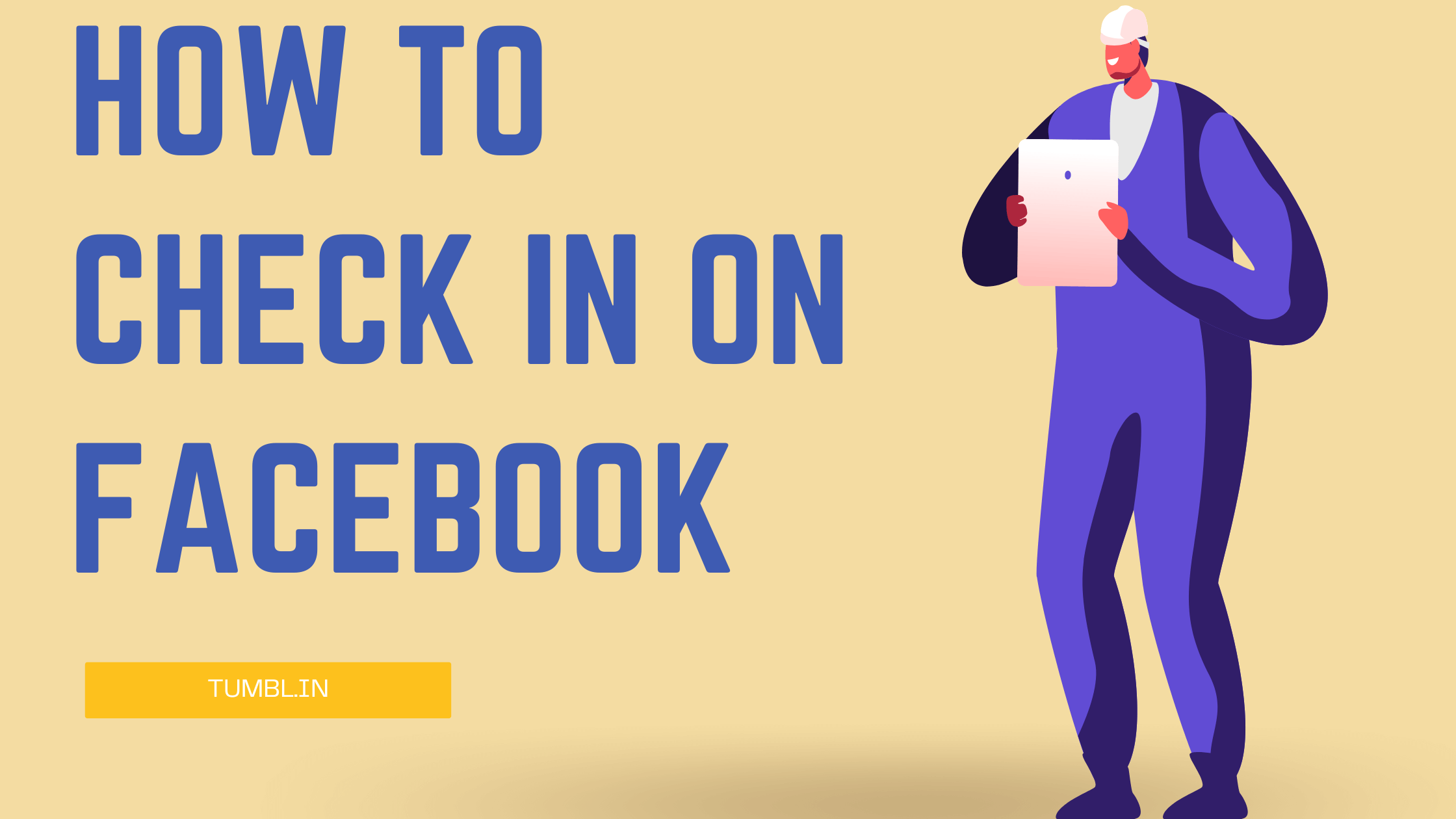 how to check in on facebook