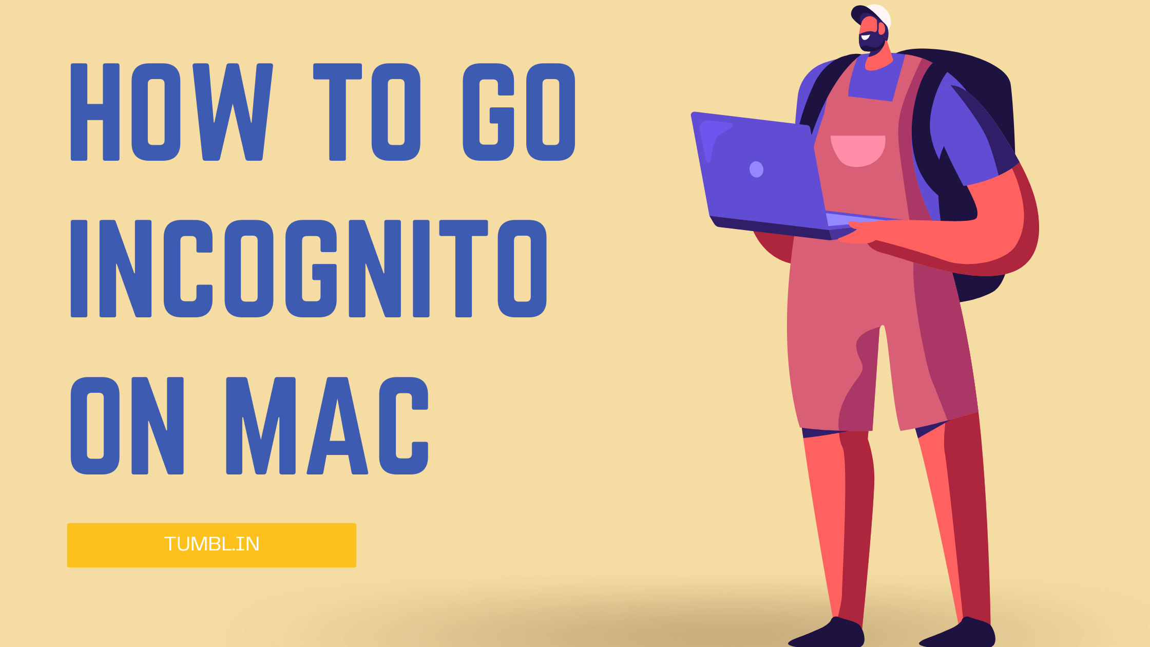 how to go incognito on mac