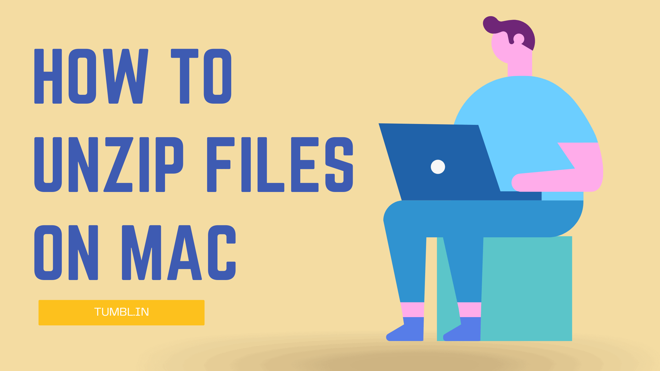 how to unzip files on mac