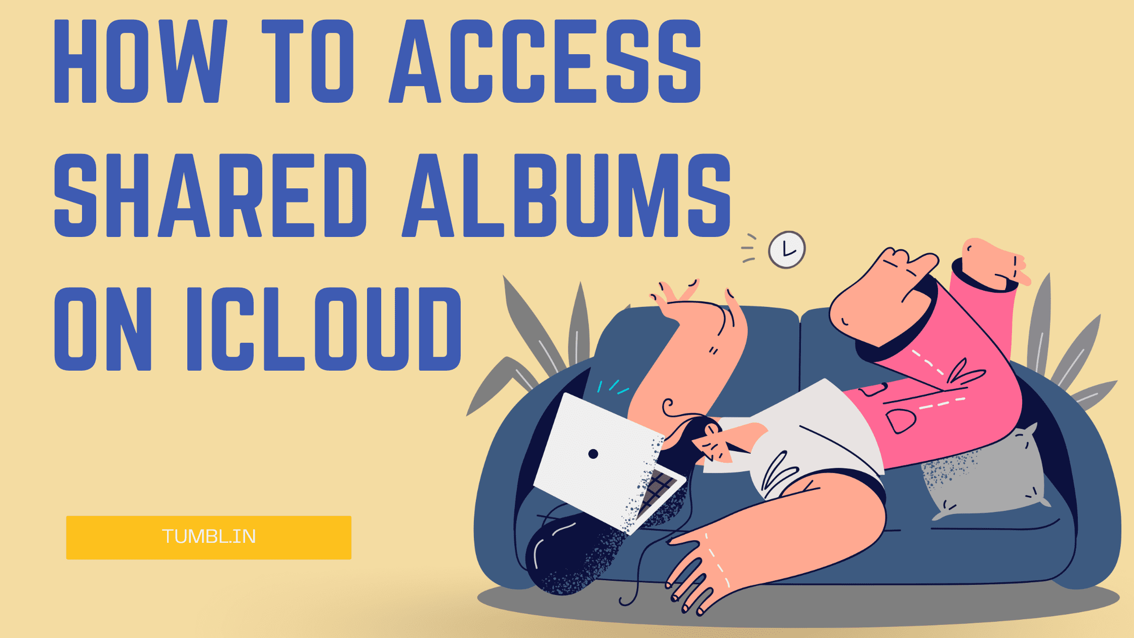 how to access shared albums on icloud