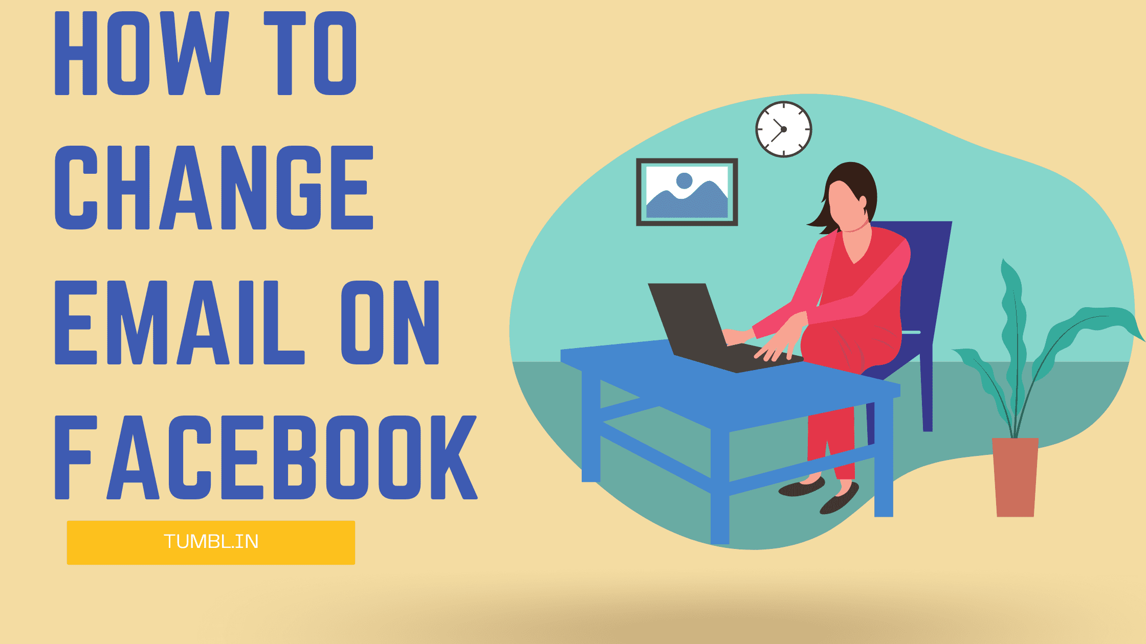 how to change email on facebook