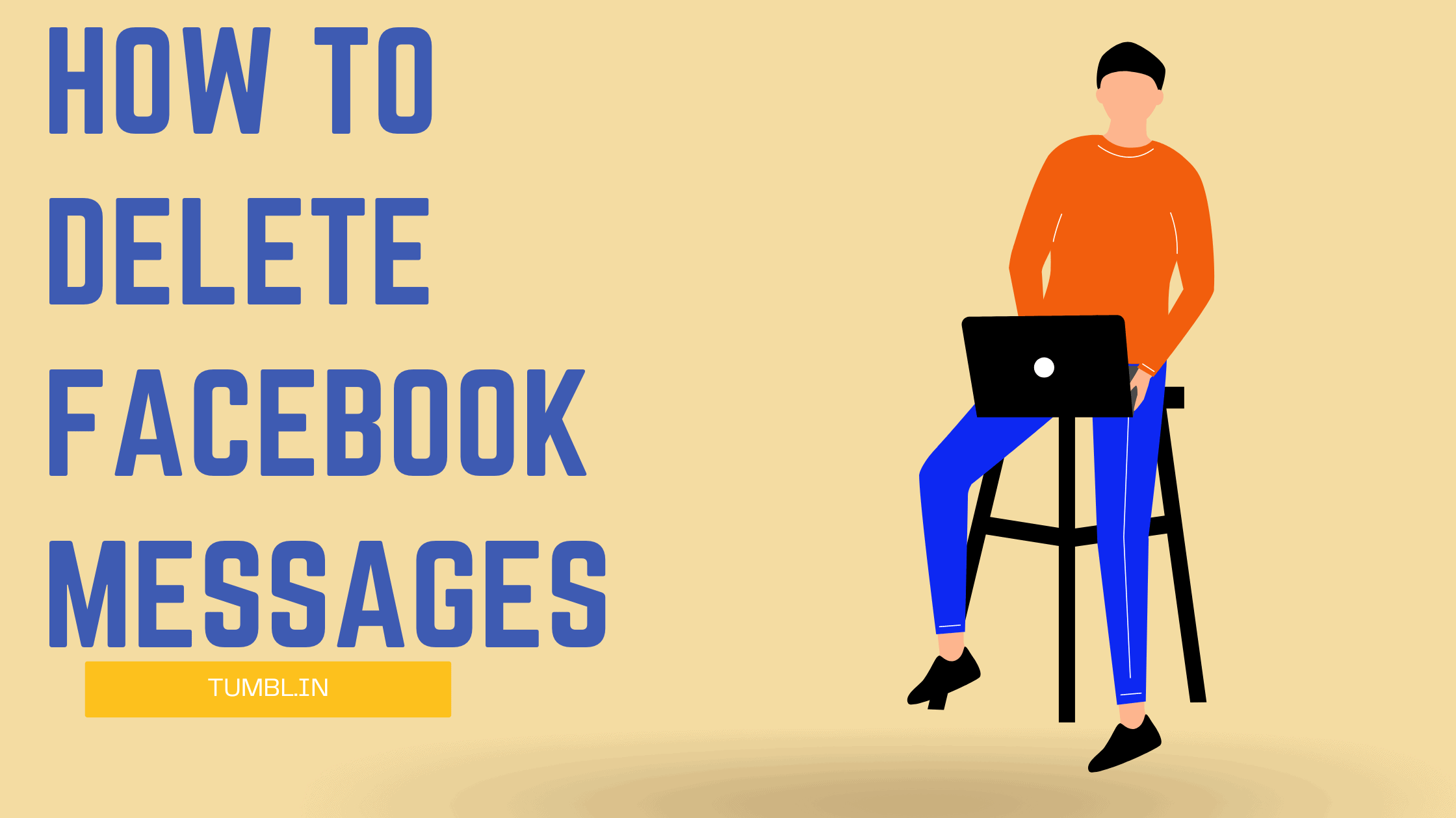 how to delete facebook messages