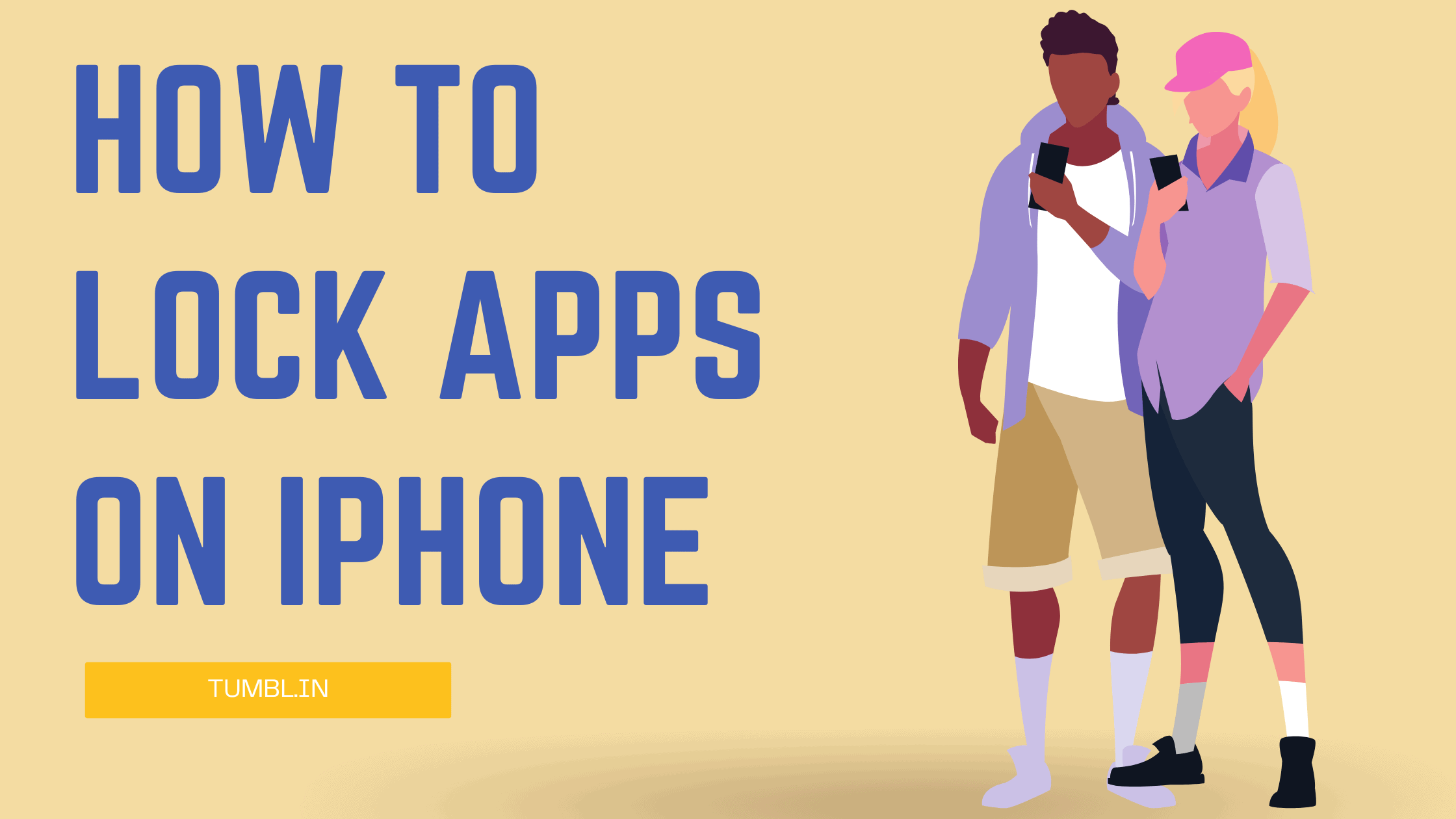 how to lock apps on iphone