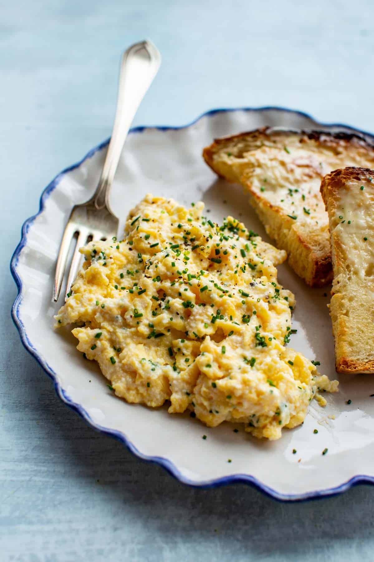 Soft Scrambled Eggs With Ricotta Story 