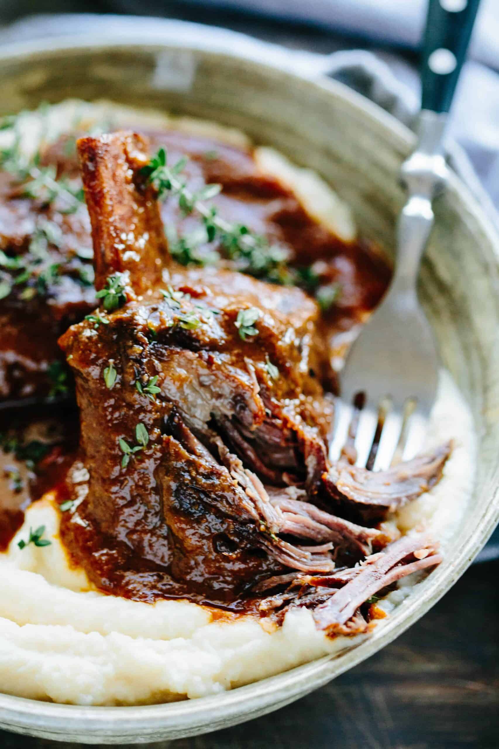 Red Wine Braised Short Ribs Story 