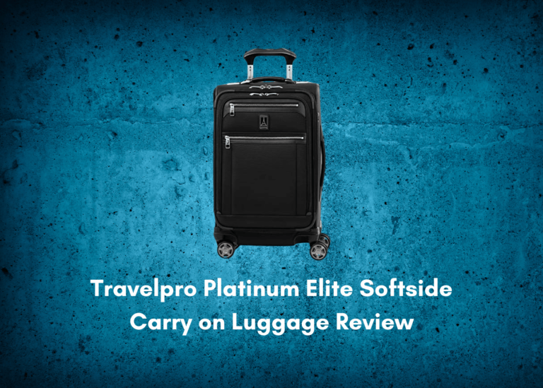 Travelpro Platinum Elite Softside Carry on Luggage Review
