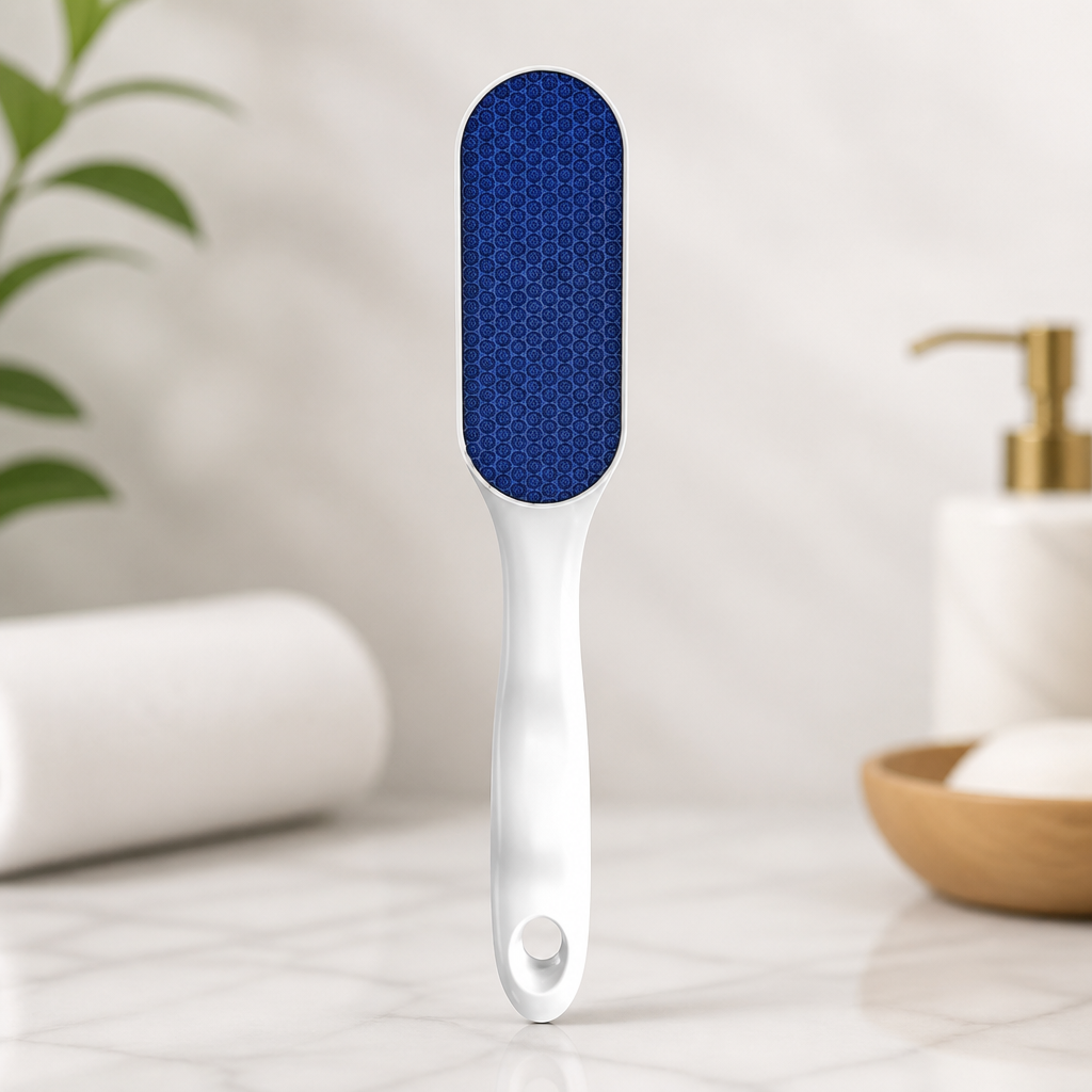 Dr. Scholl's Hard Skin Remover Nano Glass Foot File - Foot Callus Remover, Durable Foot Scrubber, Dead Skin Remover, Hygienic Pedicure Tool, Long Lasting Foot Buffer, Soft Smooth Feet